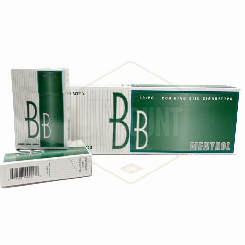 BB Menthol Cigarettes