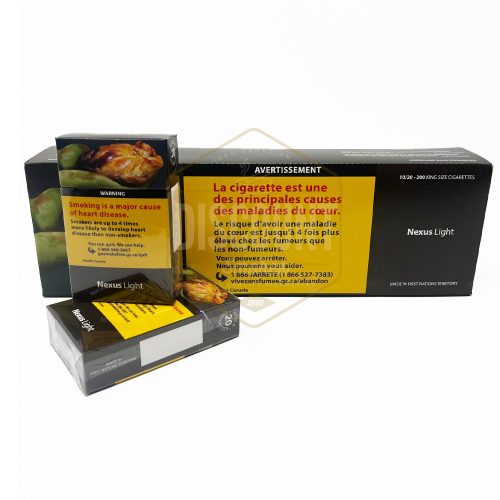 Nexus Light Flavour Cigarettes