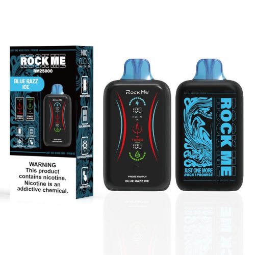 Rockme 25000 - Blue Razz Ice