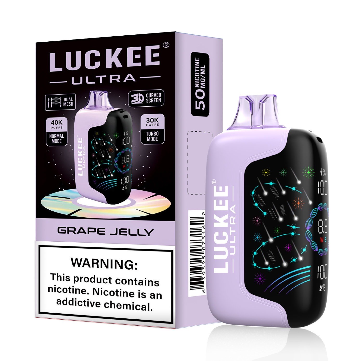 Luckee ULTRA Grape Jelly 40000