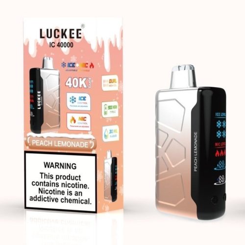 Luckee IC 40K – Peach Lemonade