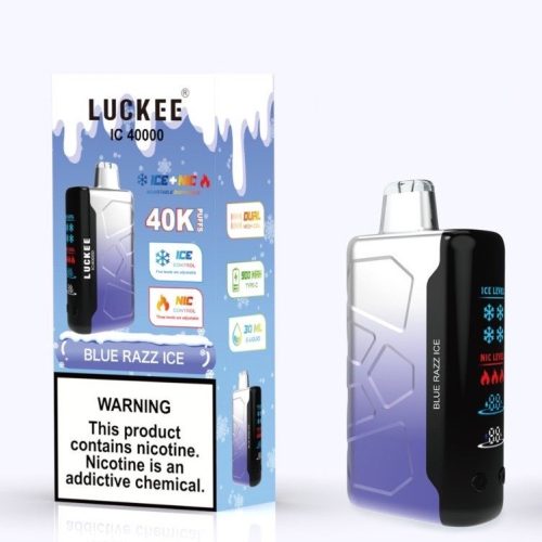 Luckee IC 40K – Blue Razz Ice