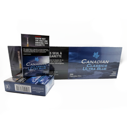 Canadian Classics Ultra Blue Cigarettes