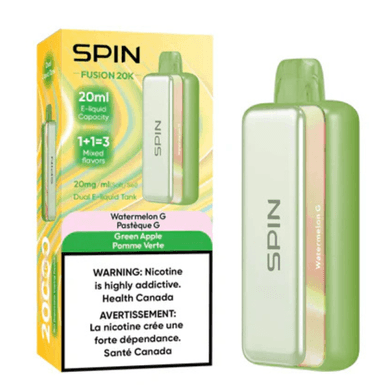 SPIN Fusion 20k Watermelon G/Green Apple