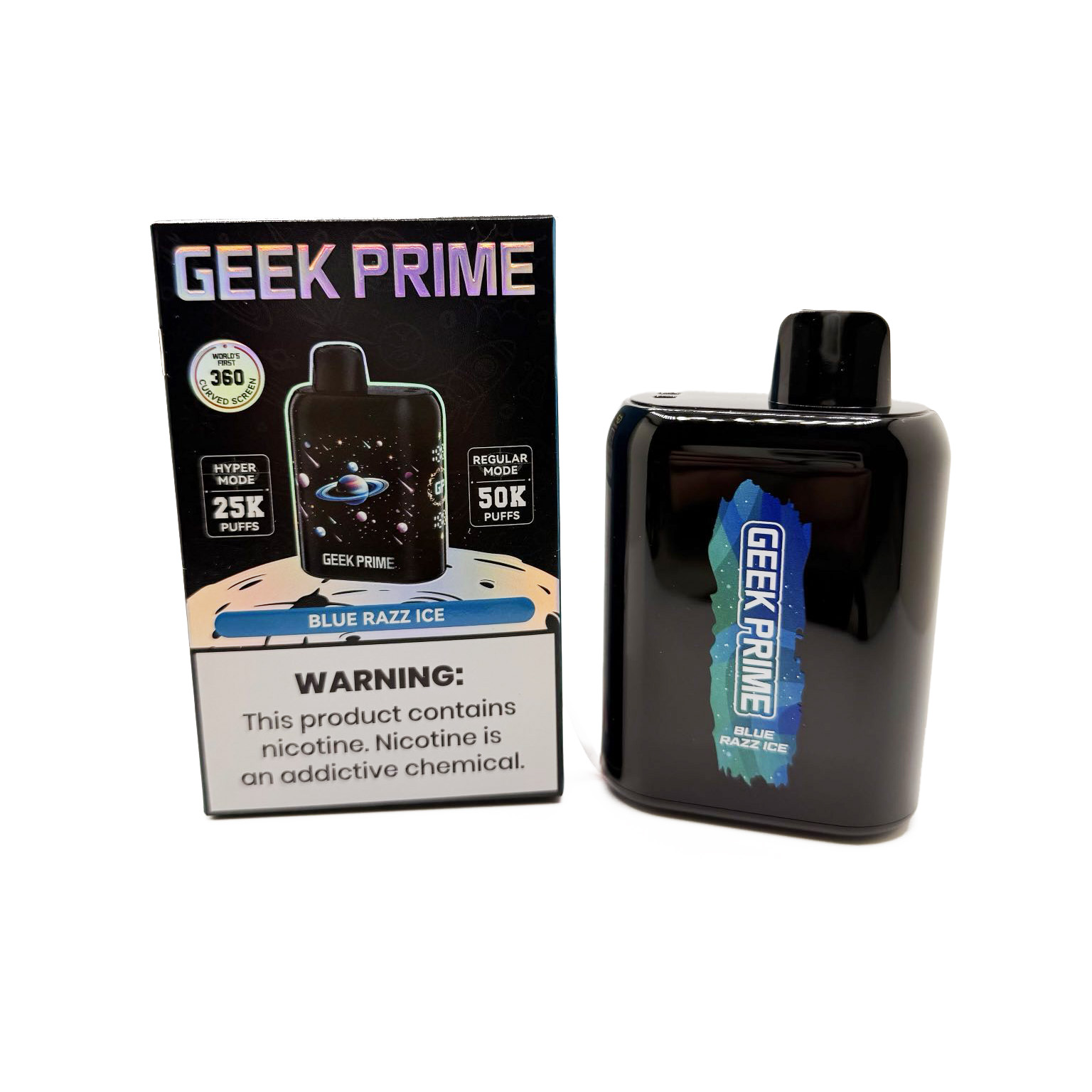 Geek Prime 50K – Blue Razz Ice