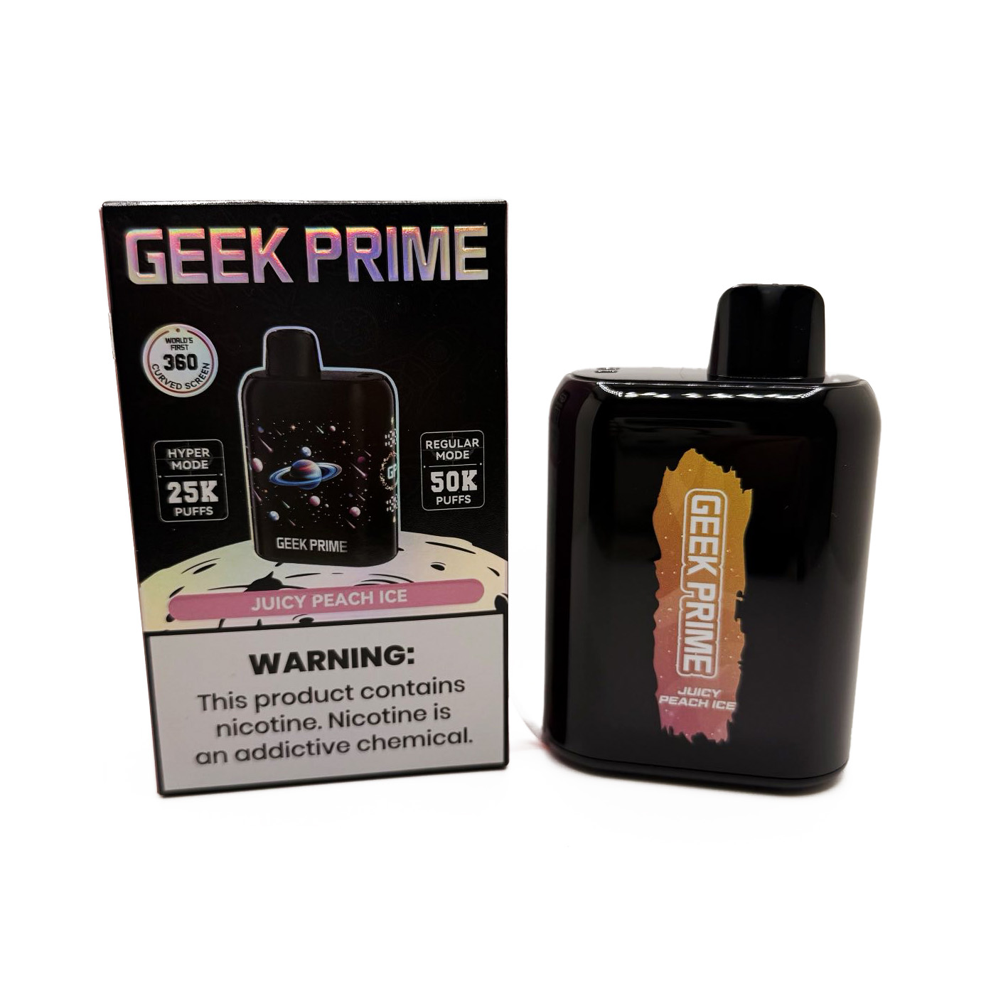 Geek Prime 50K – Juicy Peach Ice