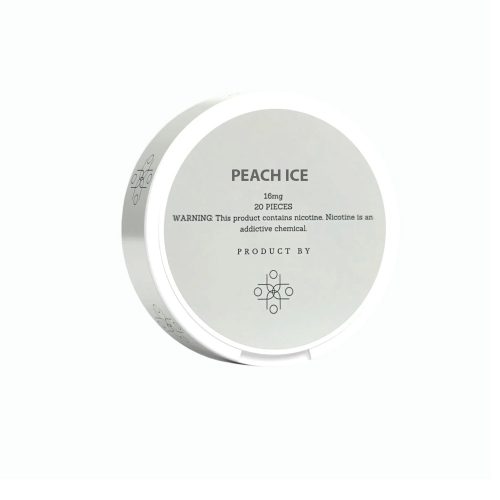 NYX - Nicotine Pouches - Peach Ice (12MG x 20)