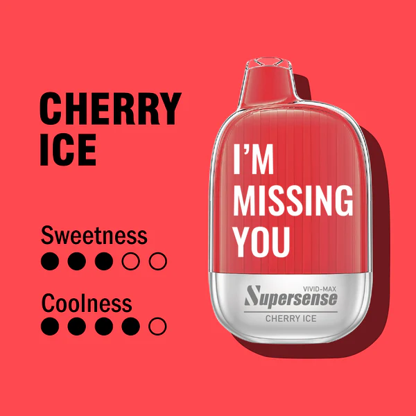 Super Sense Cherry Ice 8000