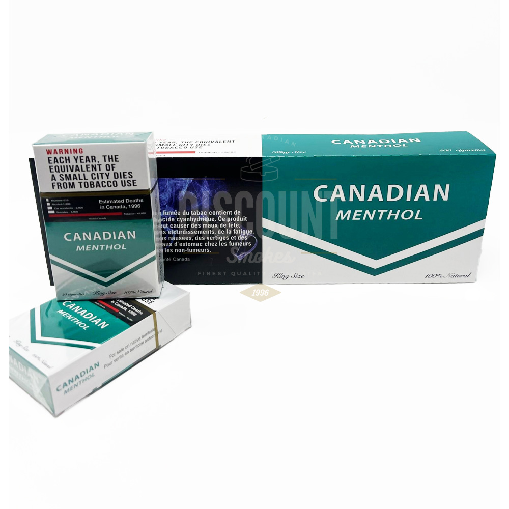 Canadian Menthol Cigarettes
